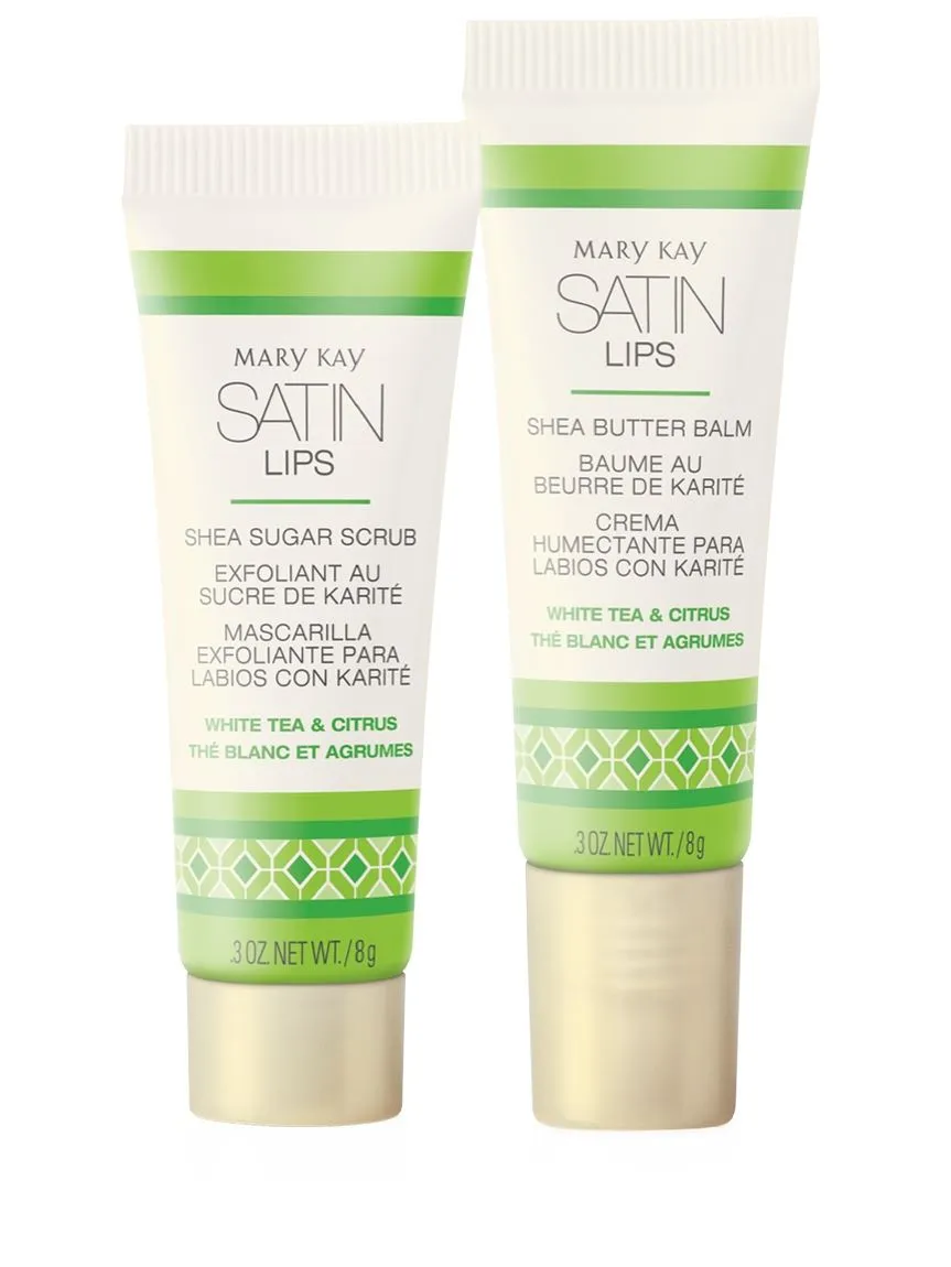 White Tea & Citrus Satin Lips® Shea Butter Balm - Image 2