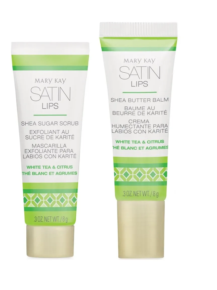 White Tea & Citrus Satin Lips® Set