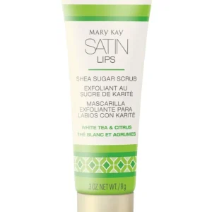 White Tea & Citrus Satin Lips® Shea Sugar Scrub